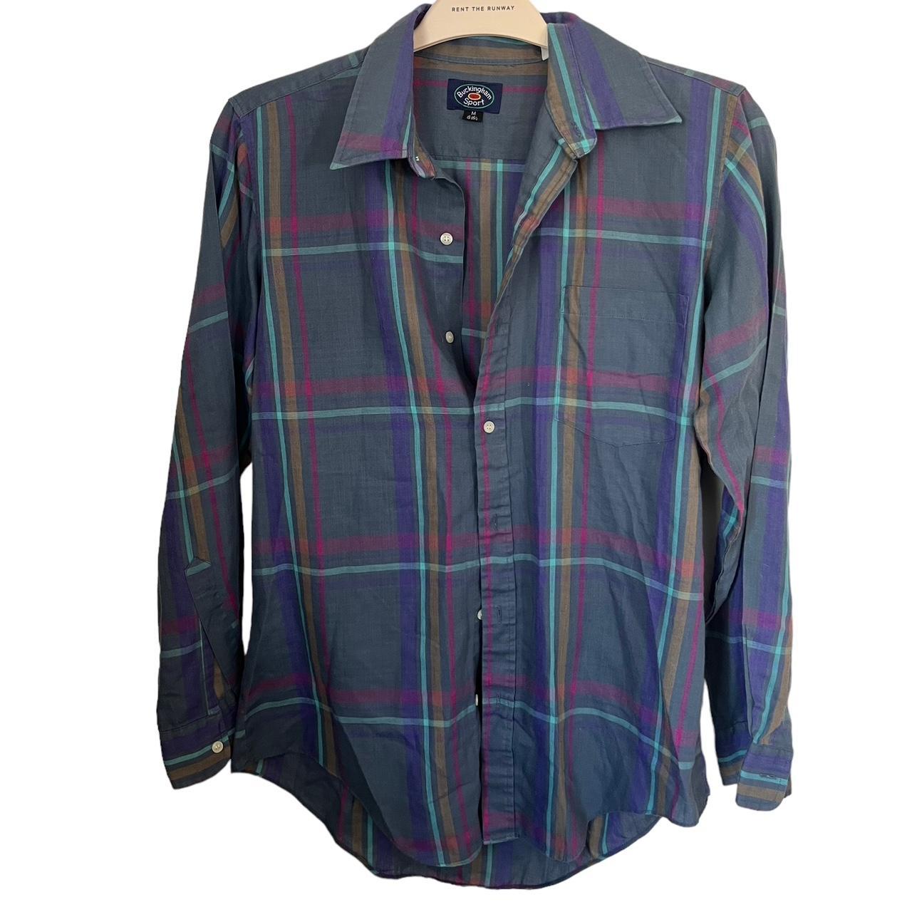 Vintage Men's Button-Up Shirt Era: 80's or... - Depop