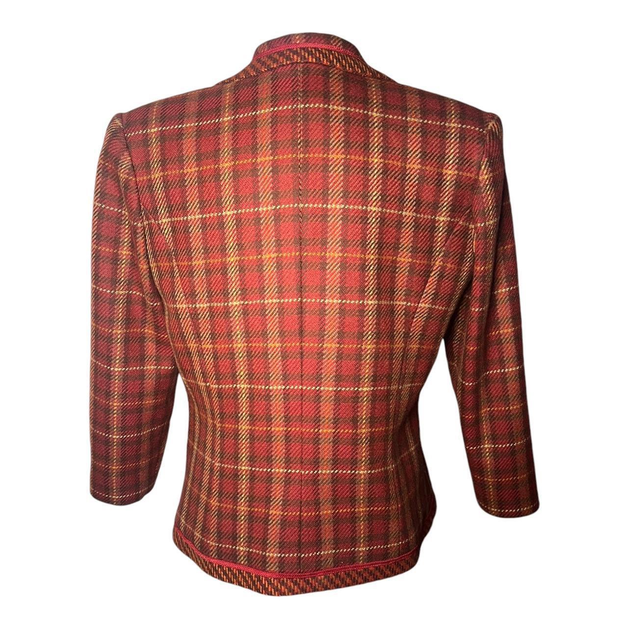 Albert Nipon Women's Overcoat - Red/Orange - 12 –… - image 3