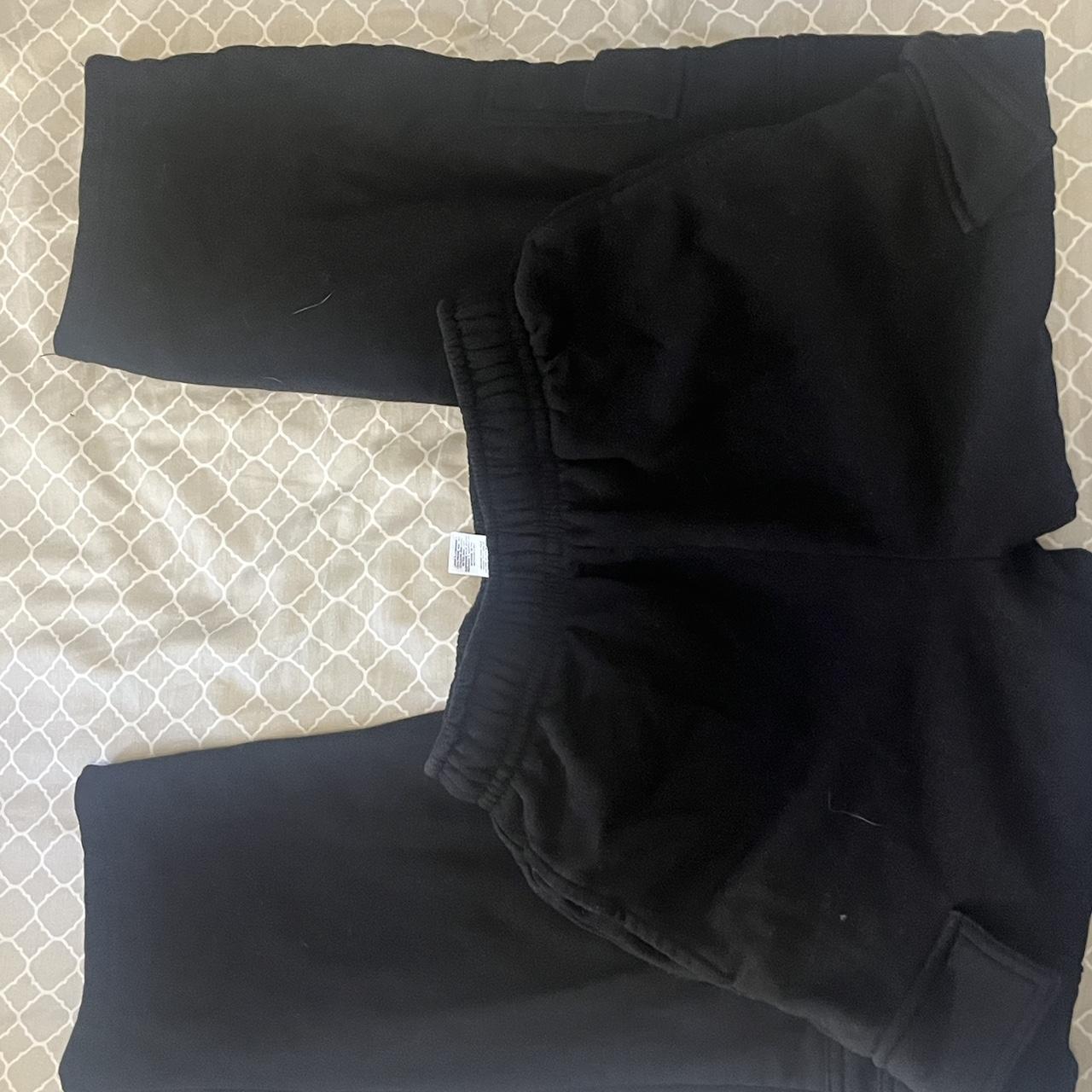 garage xs black cargo sweats 🖤 - Depop