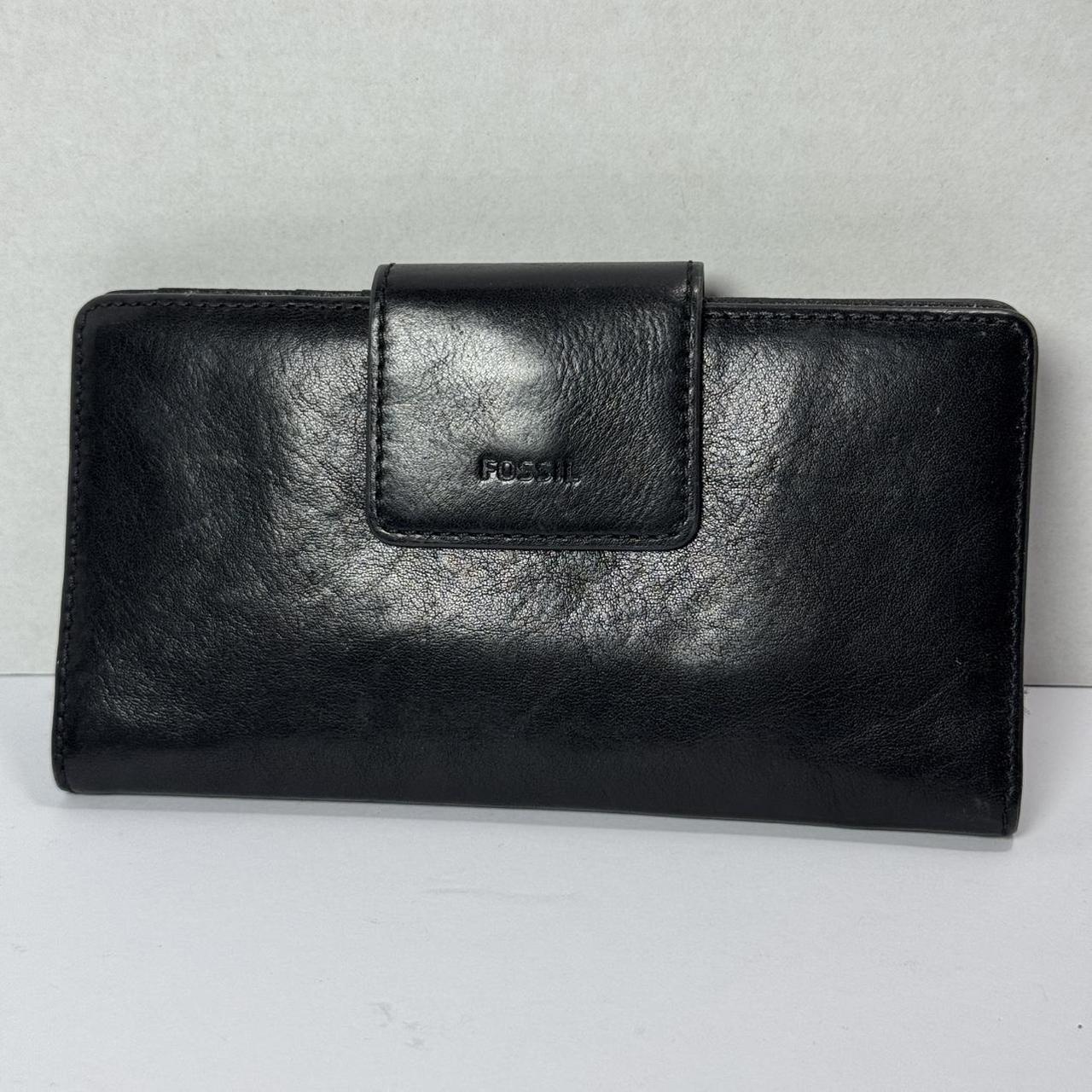 Fossil Women's Wallet - Black – FOSSIL Emma Tab C… - image 1