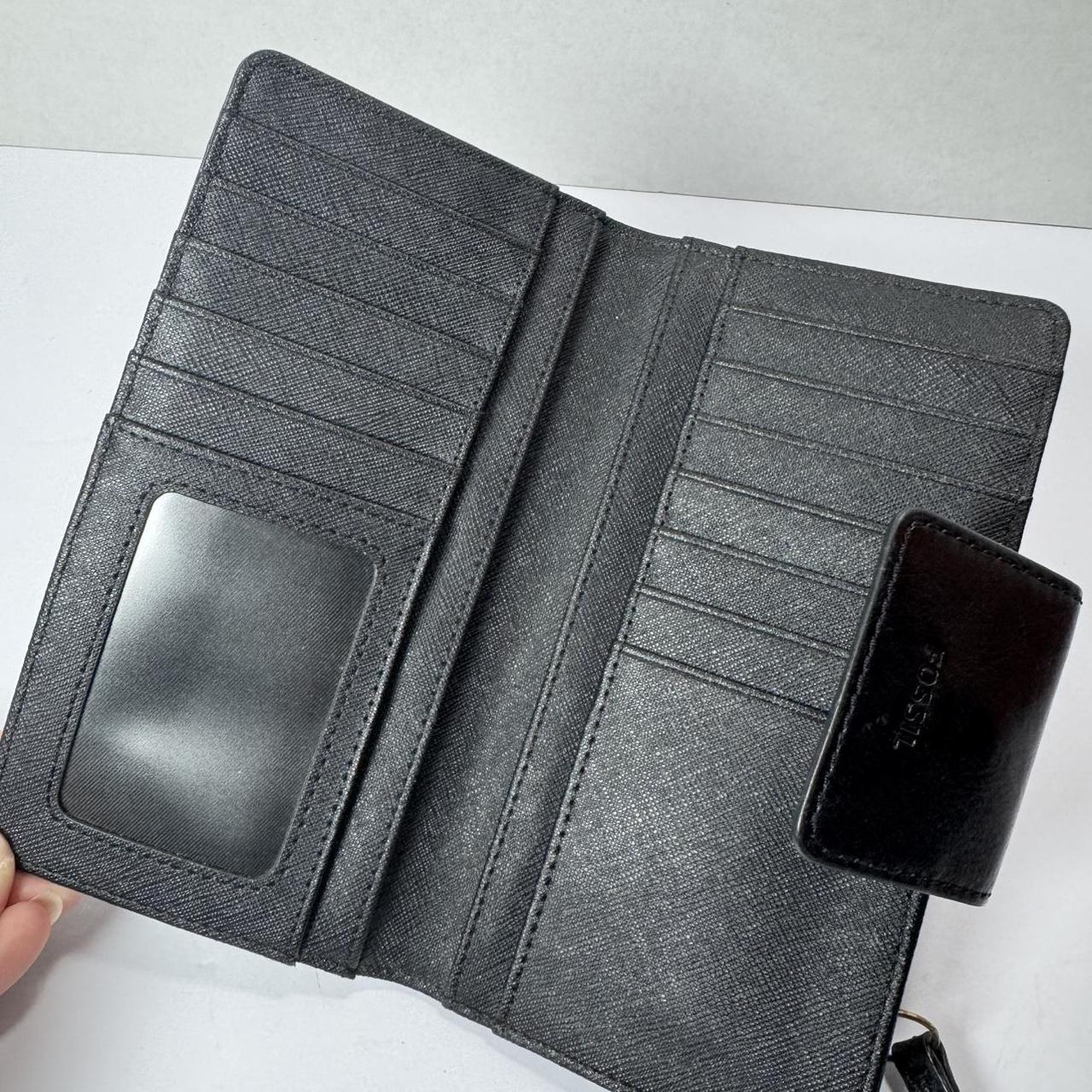 Fossil Women's Wallet - Black – FOSSIL Emma Tab C… - image 5