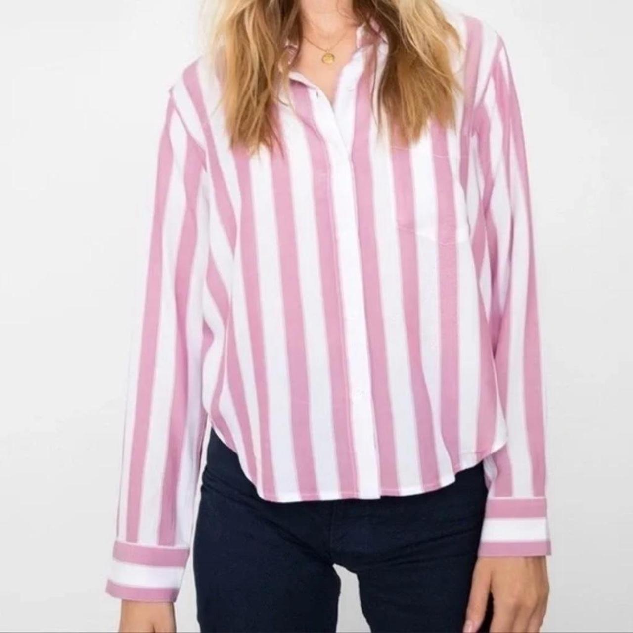 Rails Women's Shirt - Pink/Multi - M – Rails - M … - image 1