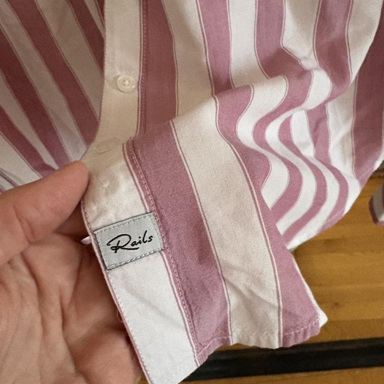 Rails Women's Shirt - Pink/Multi - M – Rails - M … - image 3