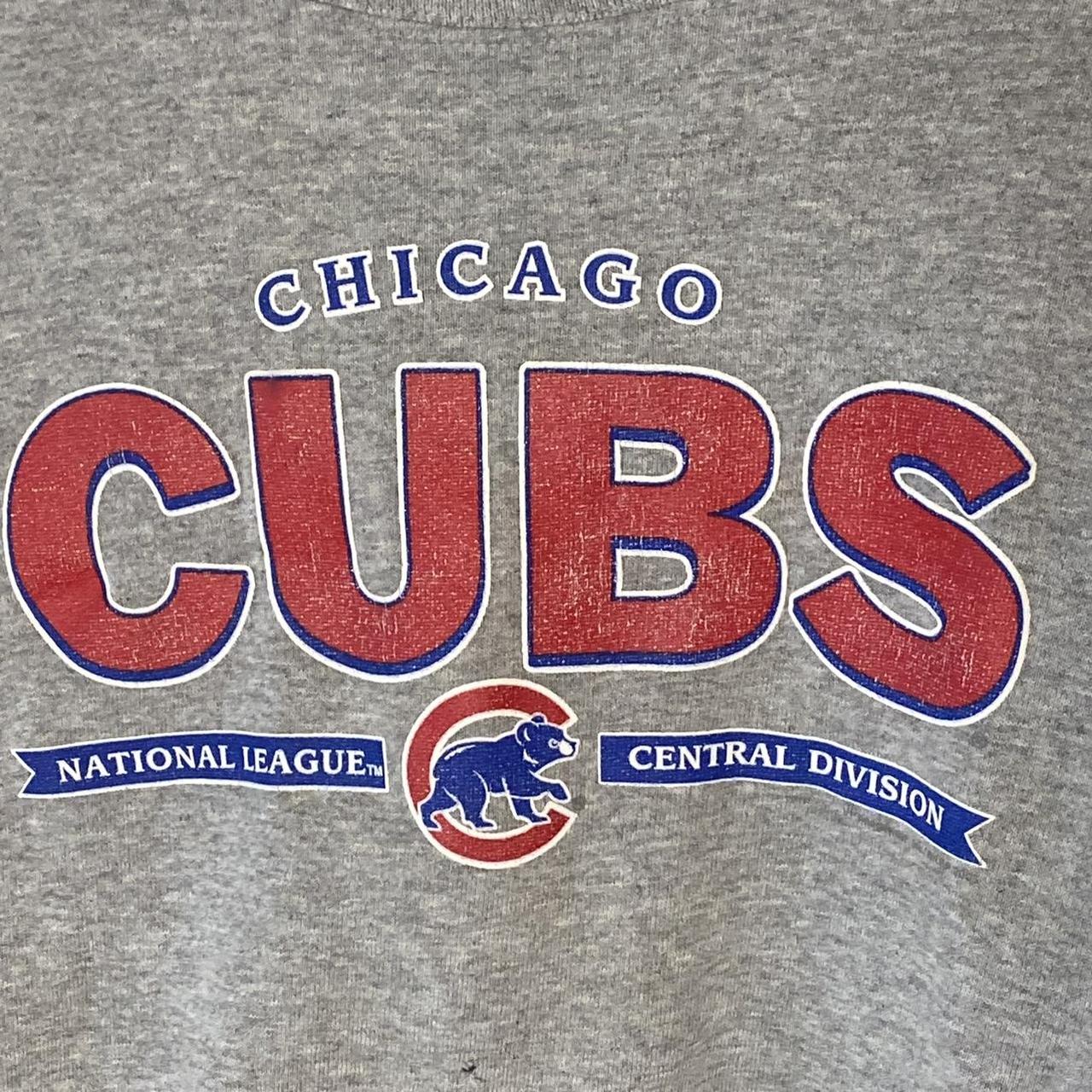 Vintage Chicago Cubs Sweatshirt XL Y2K/2000s - Depop