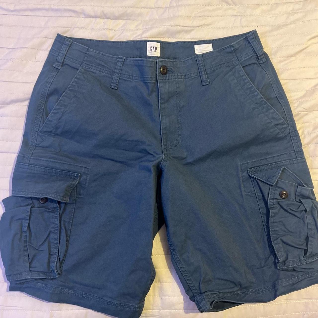 Gap Factory Cargo Shorts In good condition... - Depop