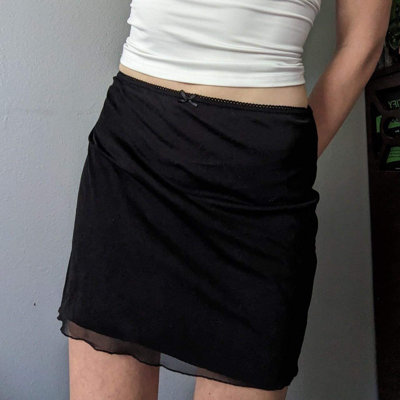 Brandy Melville/ John Galt Ciara skirt Black... Depop
