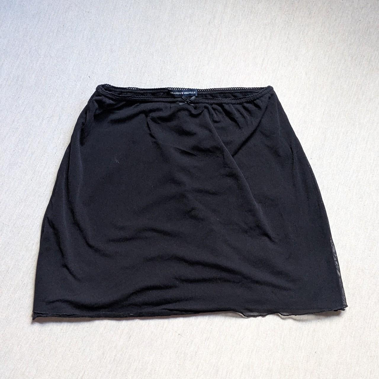 Brandy Melville/ John Galt Ciara skirt Black... Depop