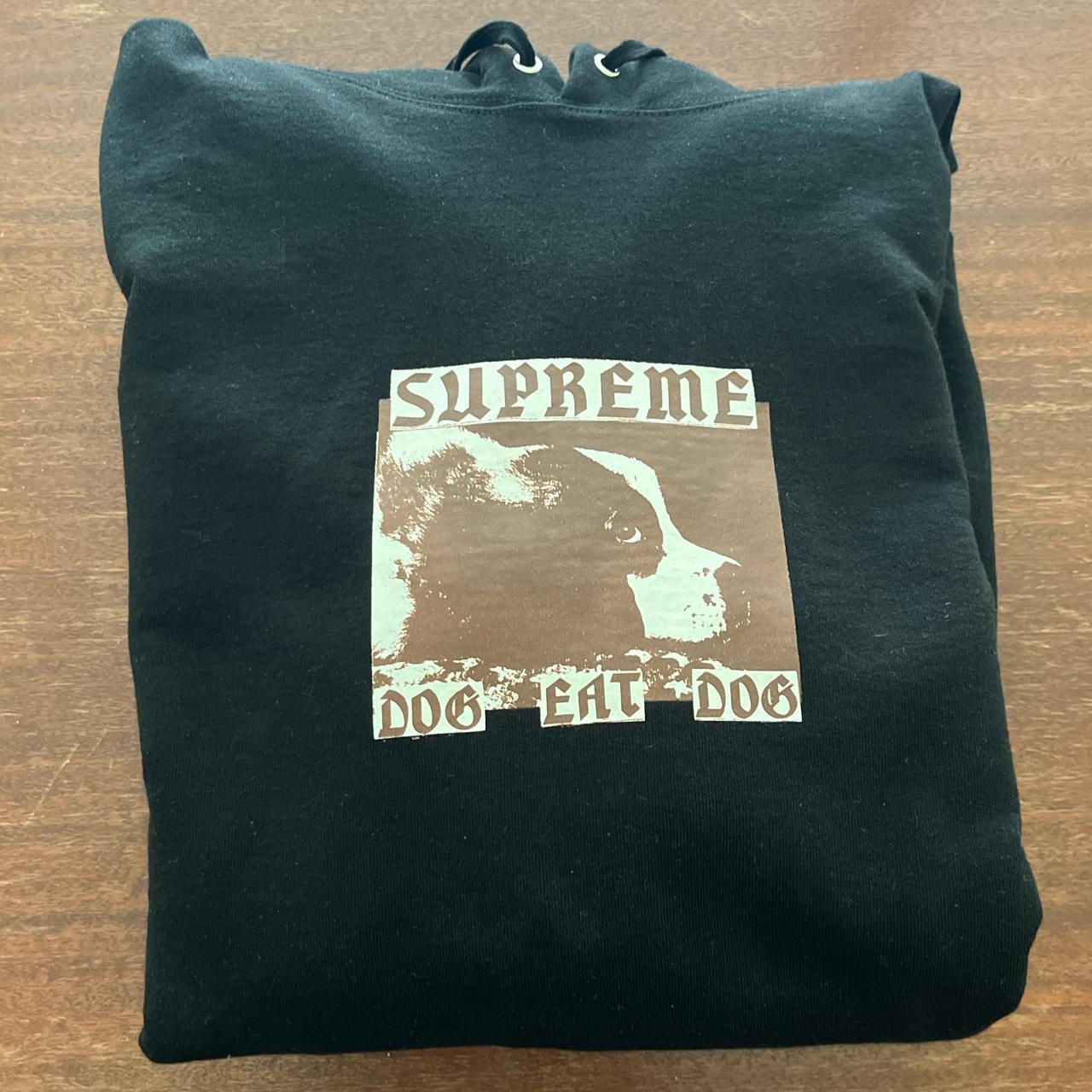Supreme Dog Eat Dog Hooded Sweatshirt Supreme Dog Eat Dog Hooded