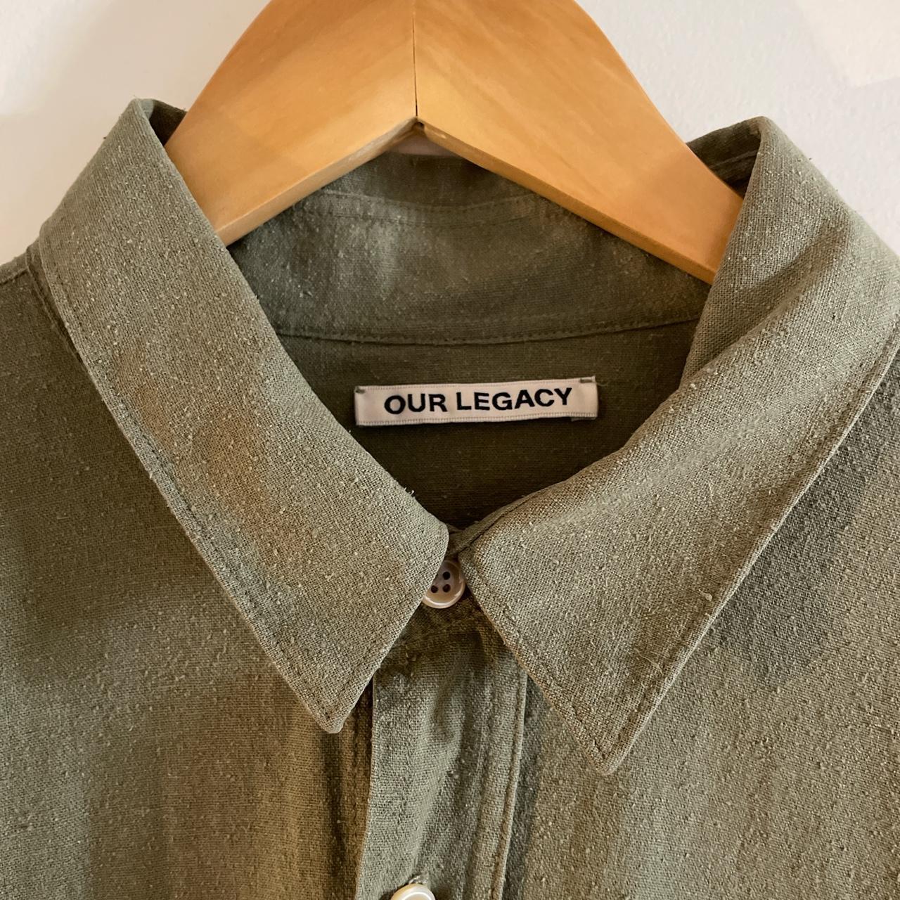 Our Legacy Men's Khaki and Green Shirt (3)