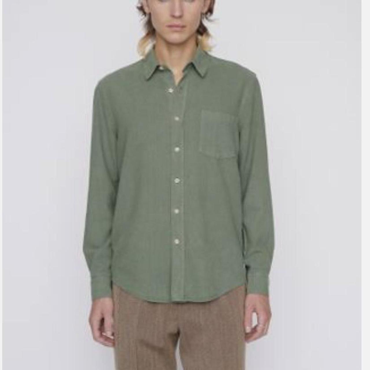 Our Legacy Men's Khaki and Green Shirt (2)