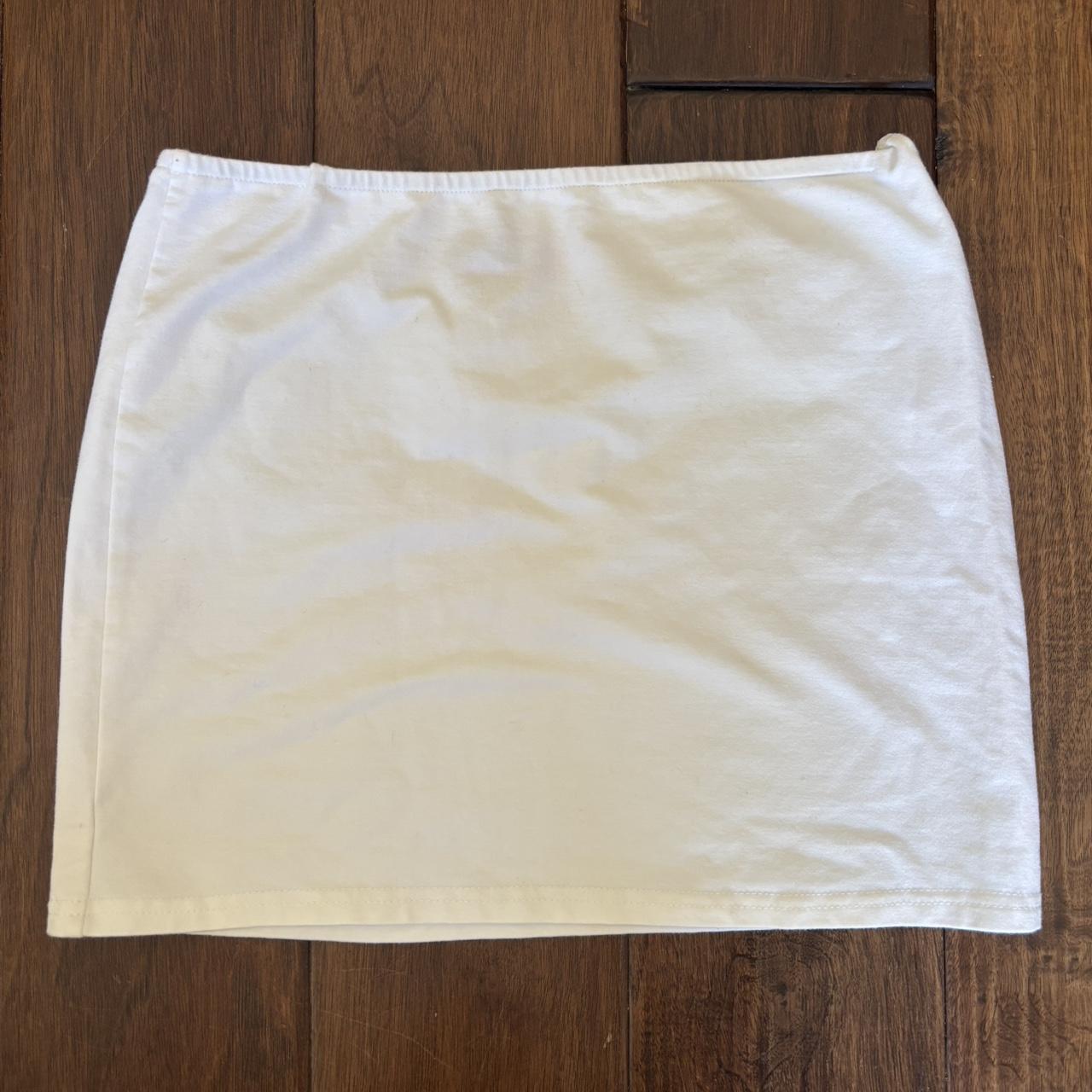 Edikted Women's Skirt - White - S – Edikted white… - image 1