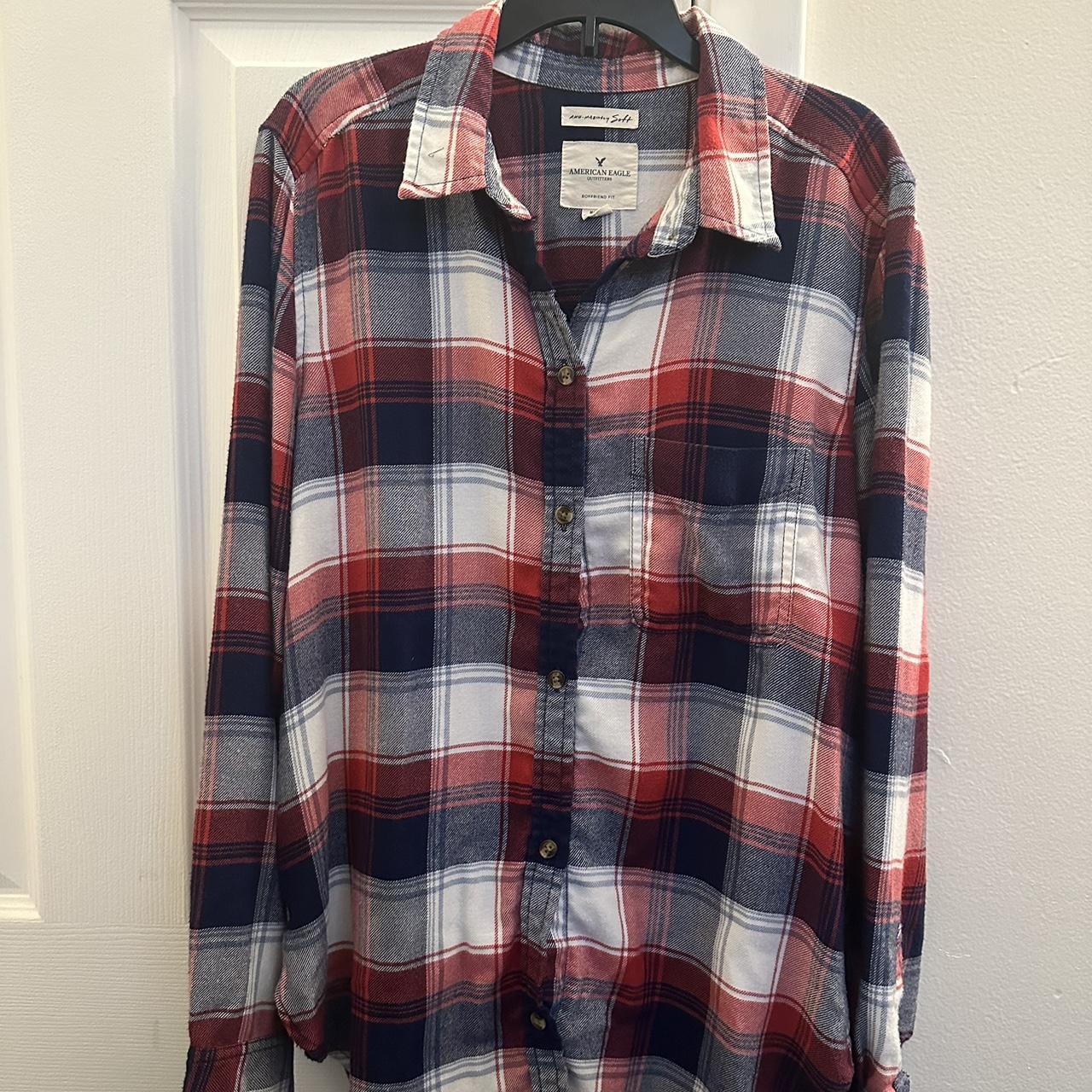 american eagle boyfriend flannel