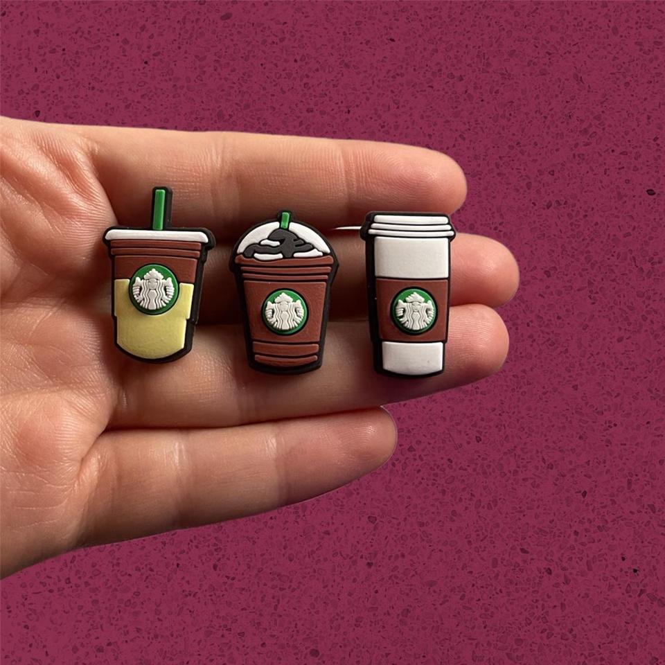 Coffee STARBUCKS croc charms set Jibbitz Set