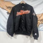 Vintage STARTER San Francisco Giants Polo Shirt - Depop