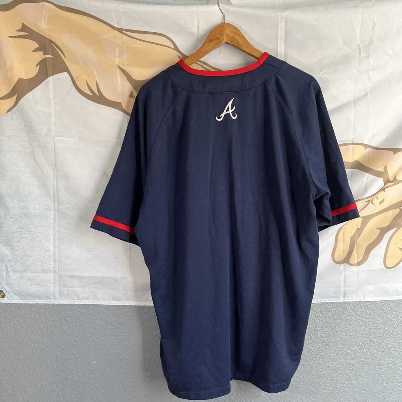 Vintage Atlanta Braves Nike T-Shirt ⚾️🪓🏟️ Size M 21 - Depop