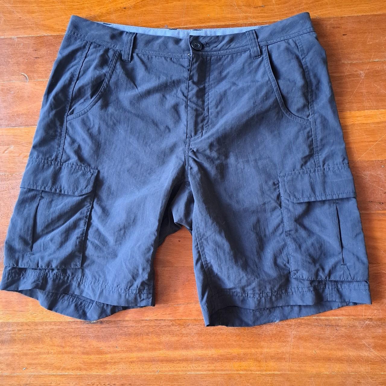 Kathmandu hiking shorts. Above knee, dark charcoal,... - Depop