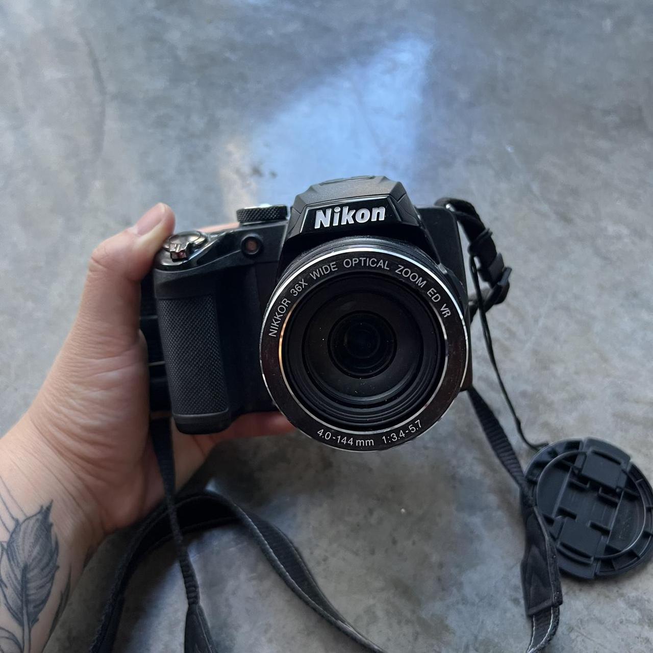 Nikon COOLPIX P500 Camera, no charger, battery is... - Depop