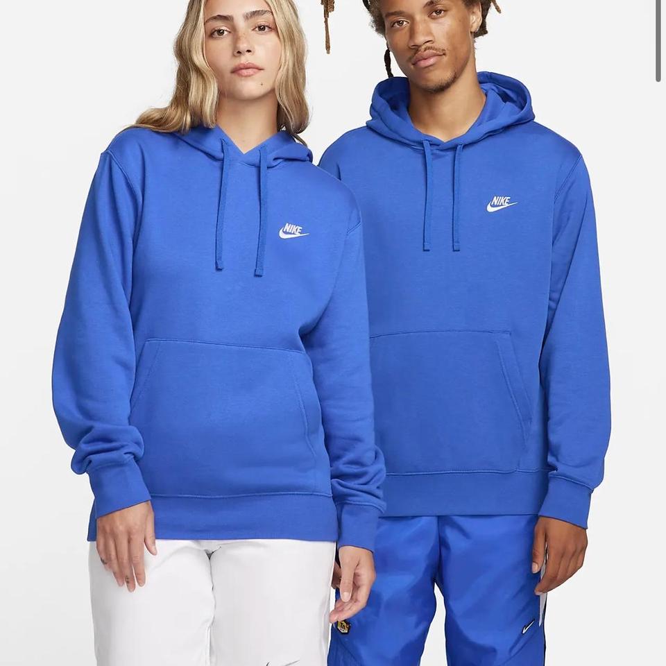 Sky blue nike hoodie sale