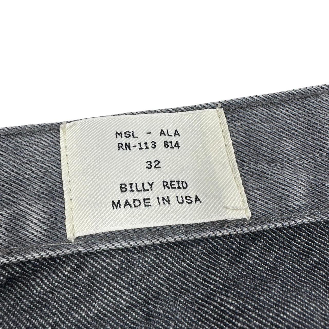 Billy Reid Mens Jeans Gray Slim MSL ALA RN 113 814 Depop