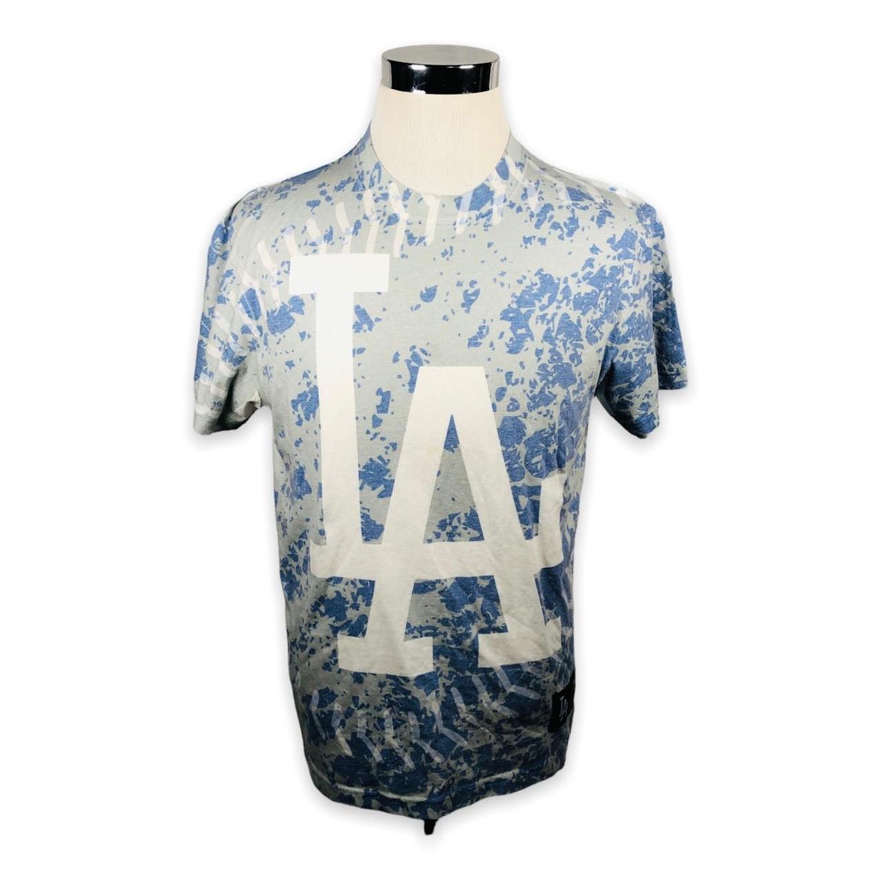 Los Angeles Dodgers Mitchell & Ness Mens T-Shirt - Depop