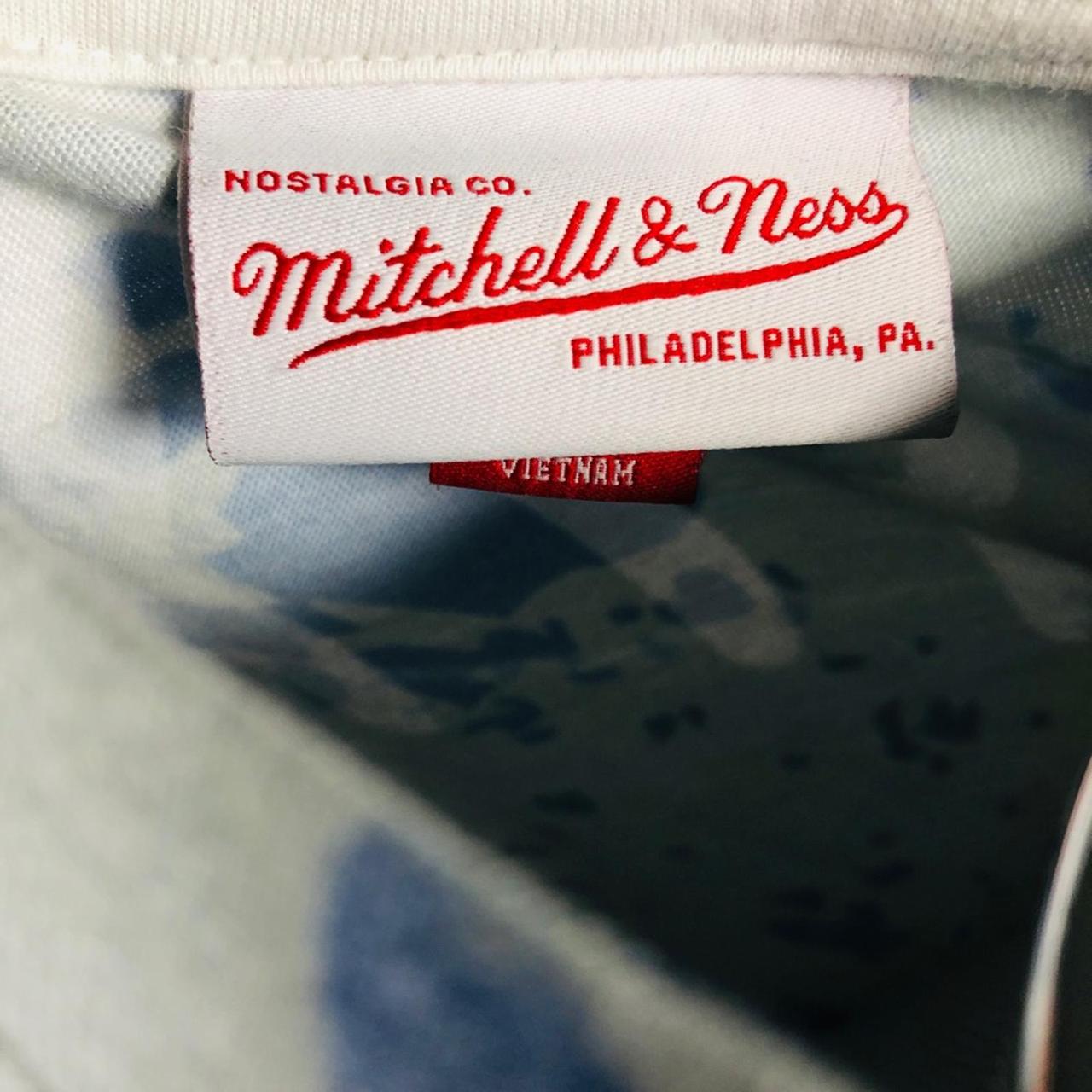 LA Dodgers Mitchell Ness Mesh V-Neck Jersey - Depop