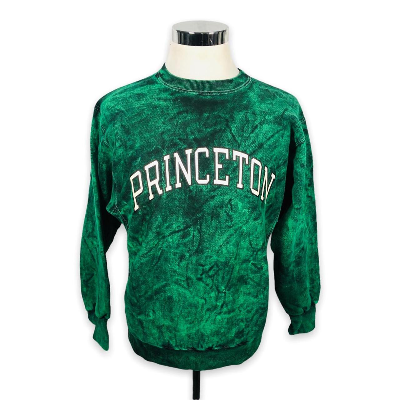 Princeton Tigers Rugged Sweats Mens Sweatshirt Green...