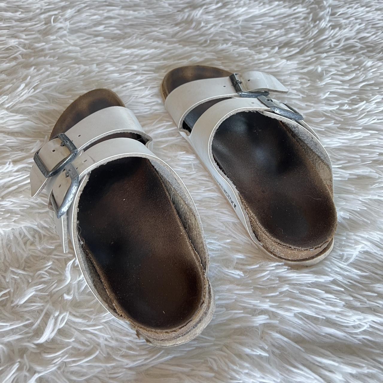 Birkenstock arizona shearling sandal us womens 9/ - Depop
