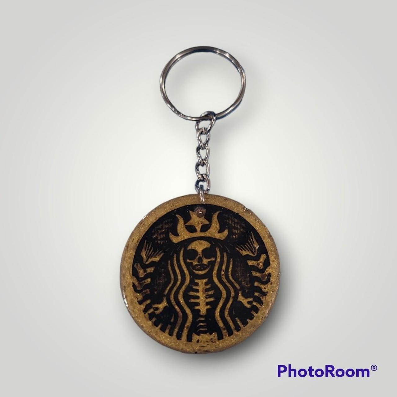 Coffee Keychain Set | 3 in 1 Gift Bundle |  Black