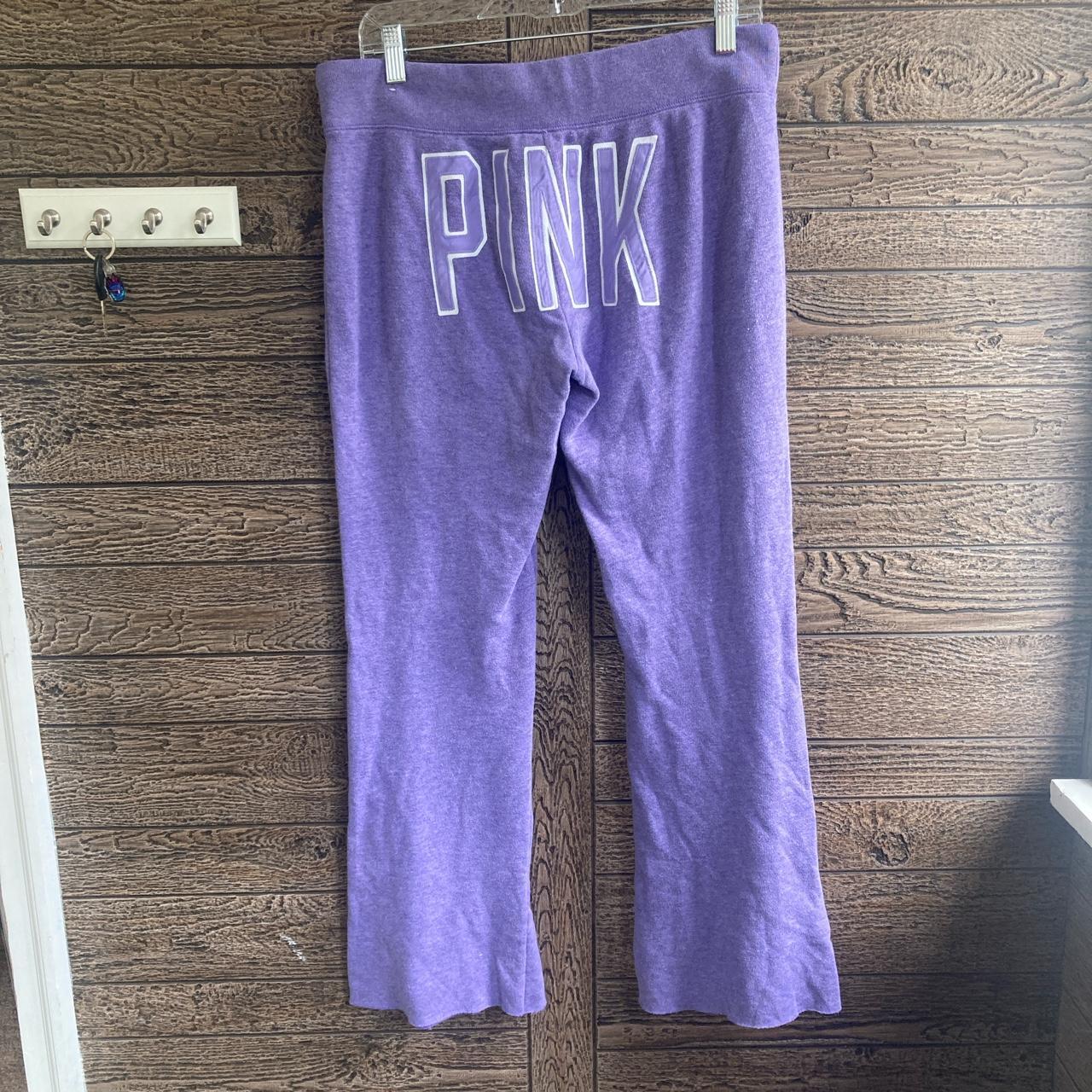 Pink and purple sweatpants hot sale