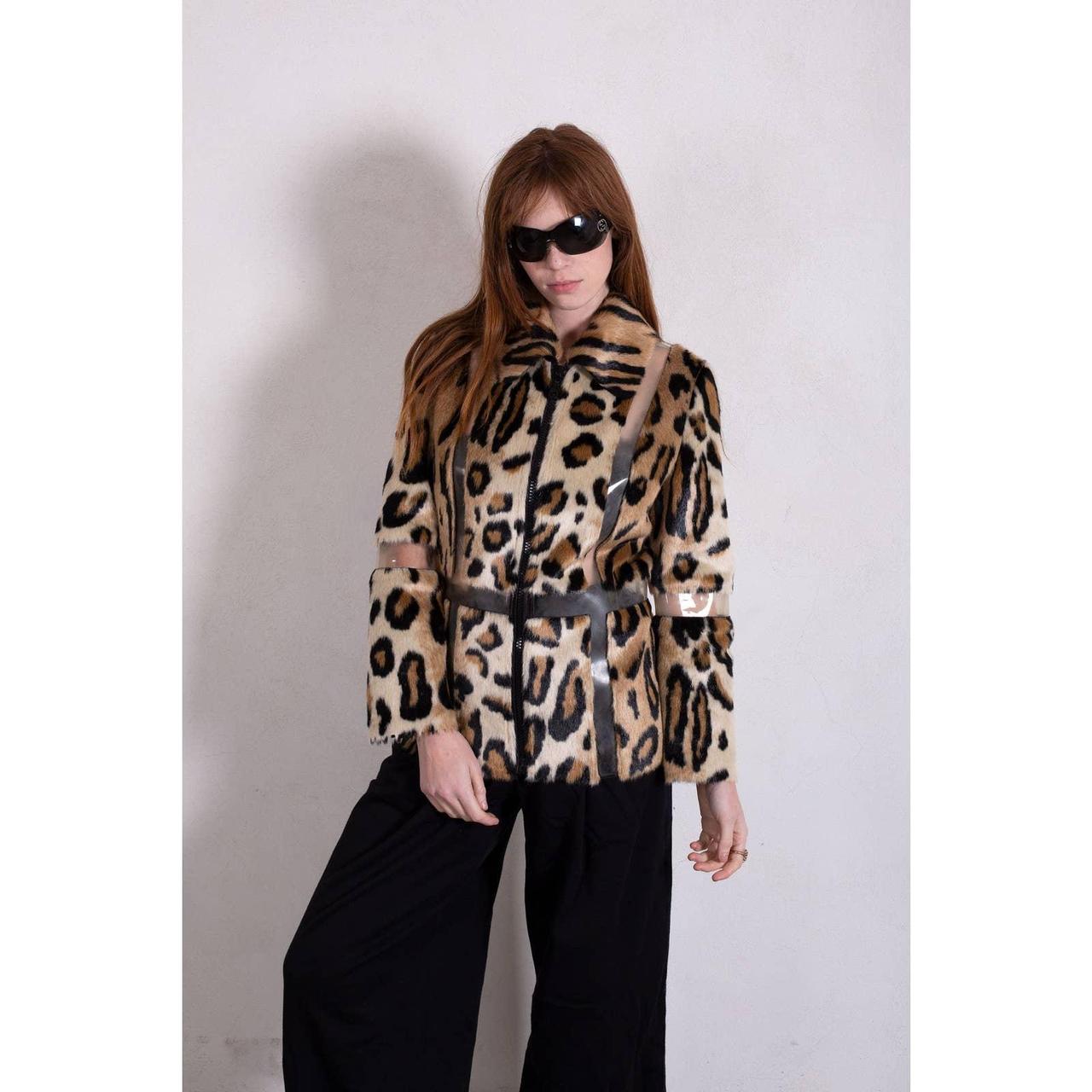 alberto makali faux fur jacket