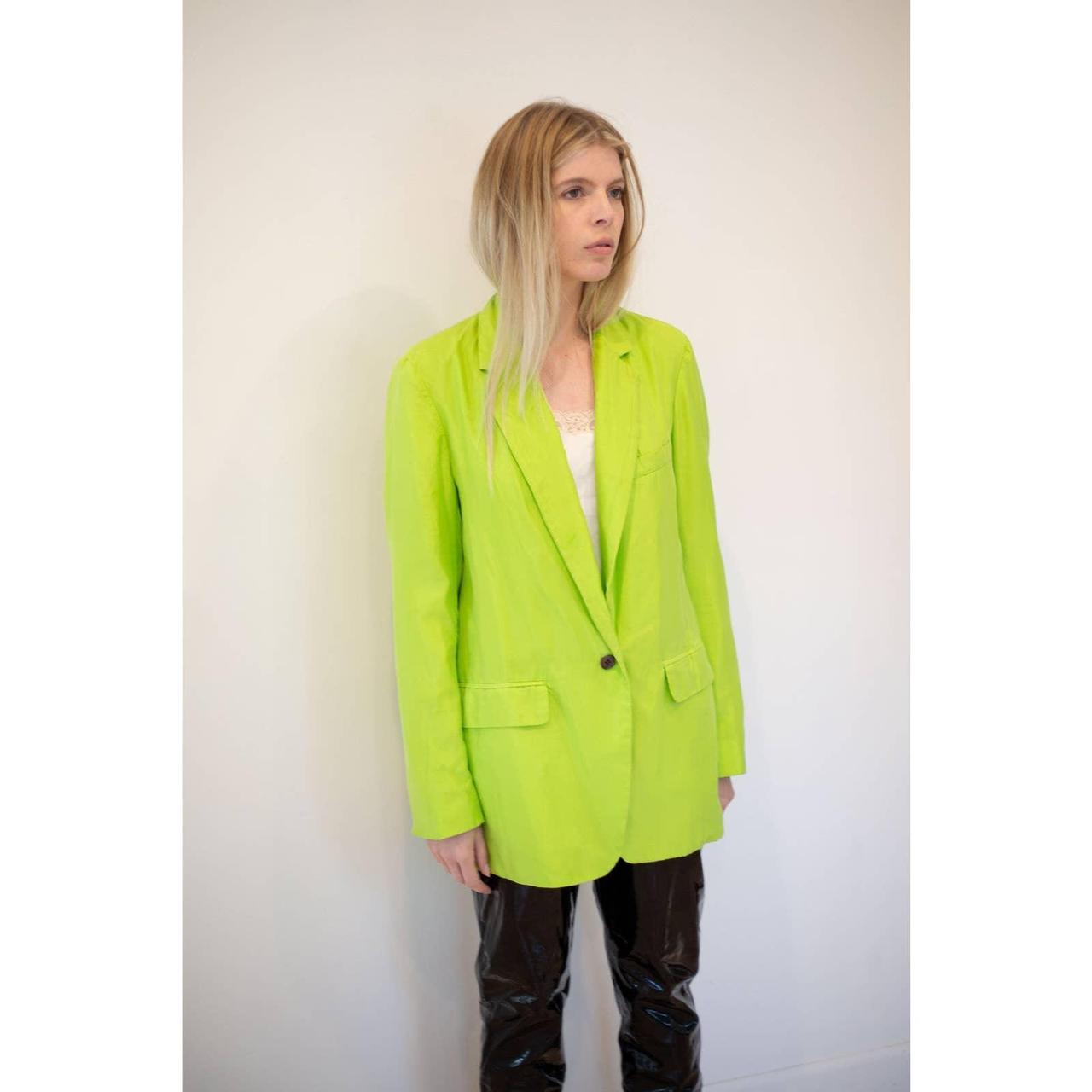 Dries Van Noten Women's Green Jacket