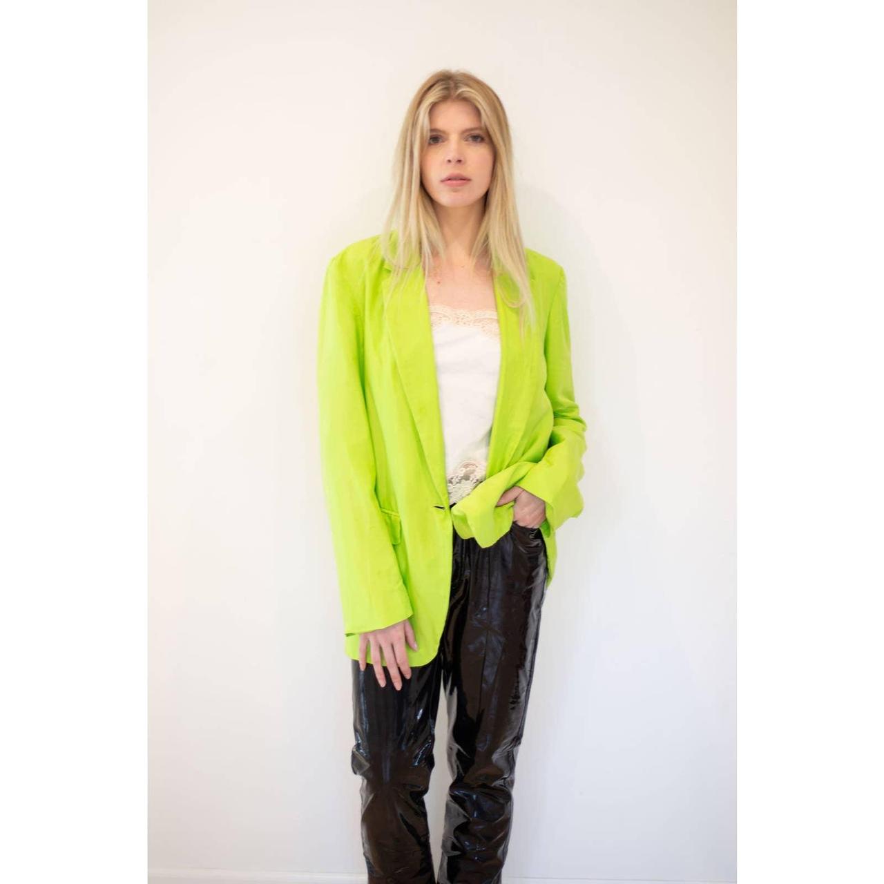 Dries Van Noten Women's Green Jacket (2)