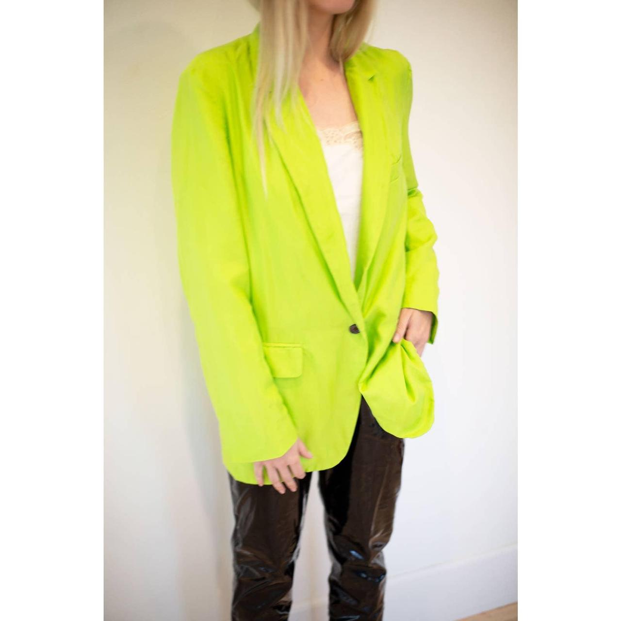Dries Van Noten Women's Green Jacket (4)