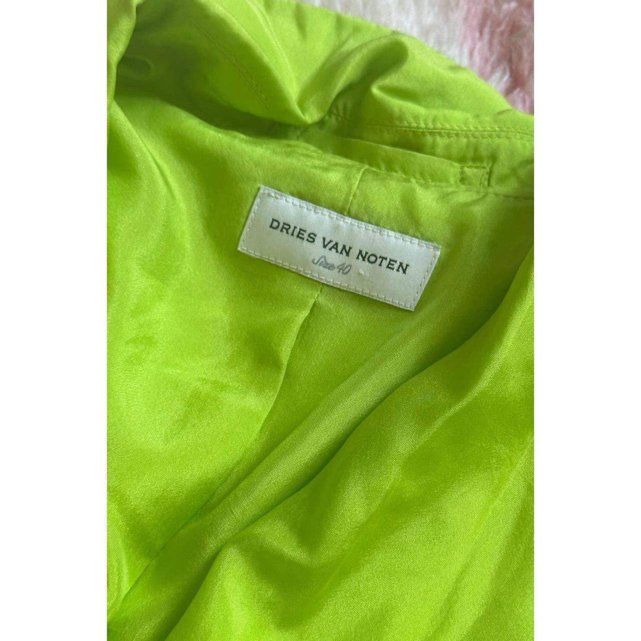 Dries Van Noten Women's Green Jacket (7)
