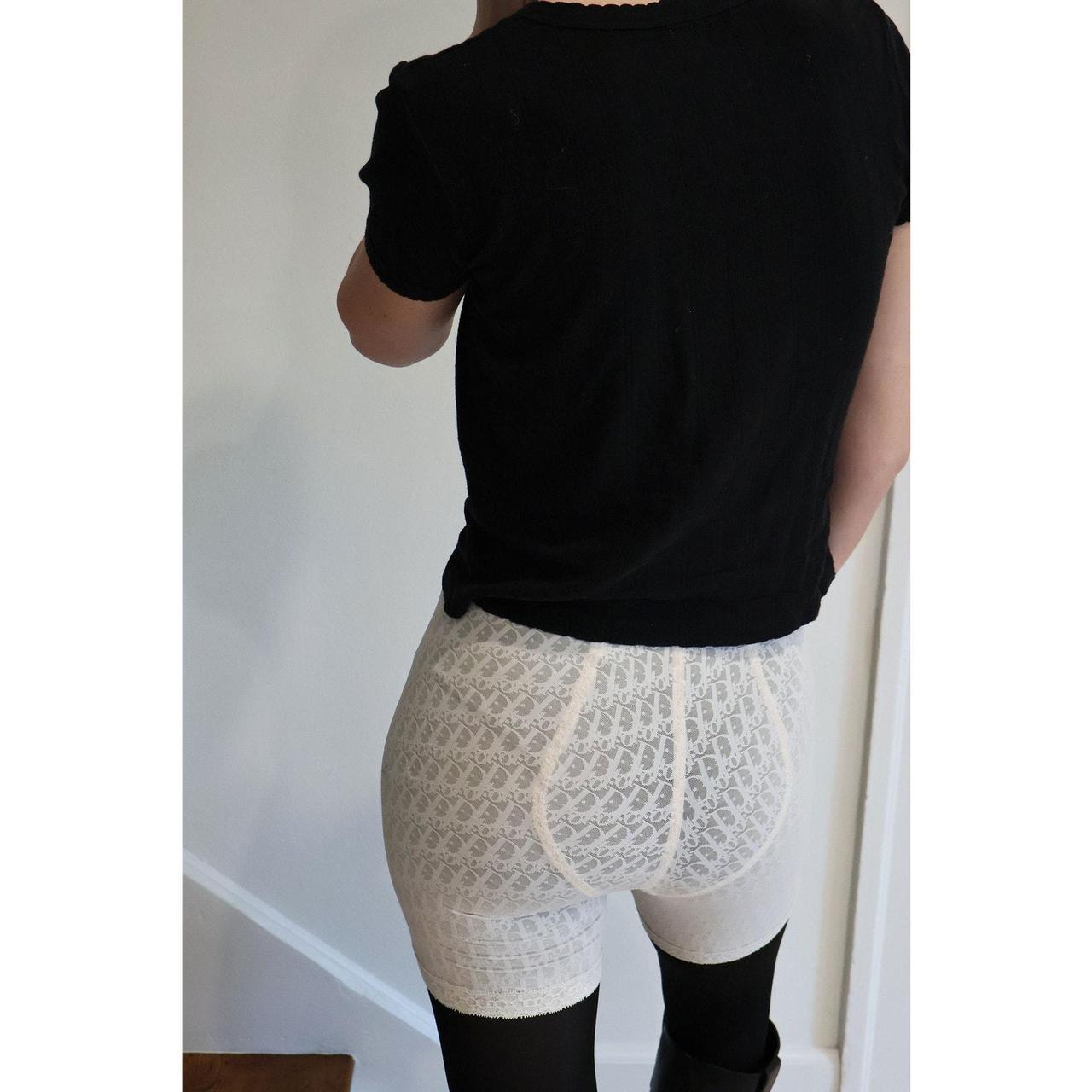 Christian Dior★素敵!Black Lace Trim Shorts Beautiful, collectible/ULTRA rare vintage 1990s | Depop