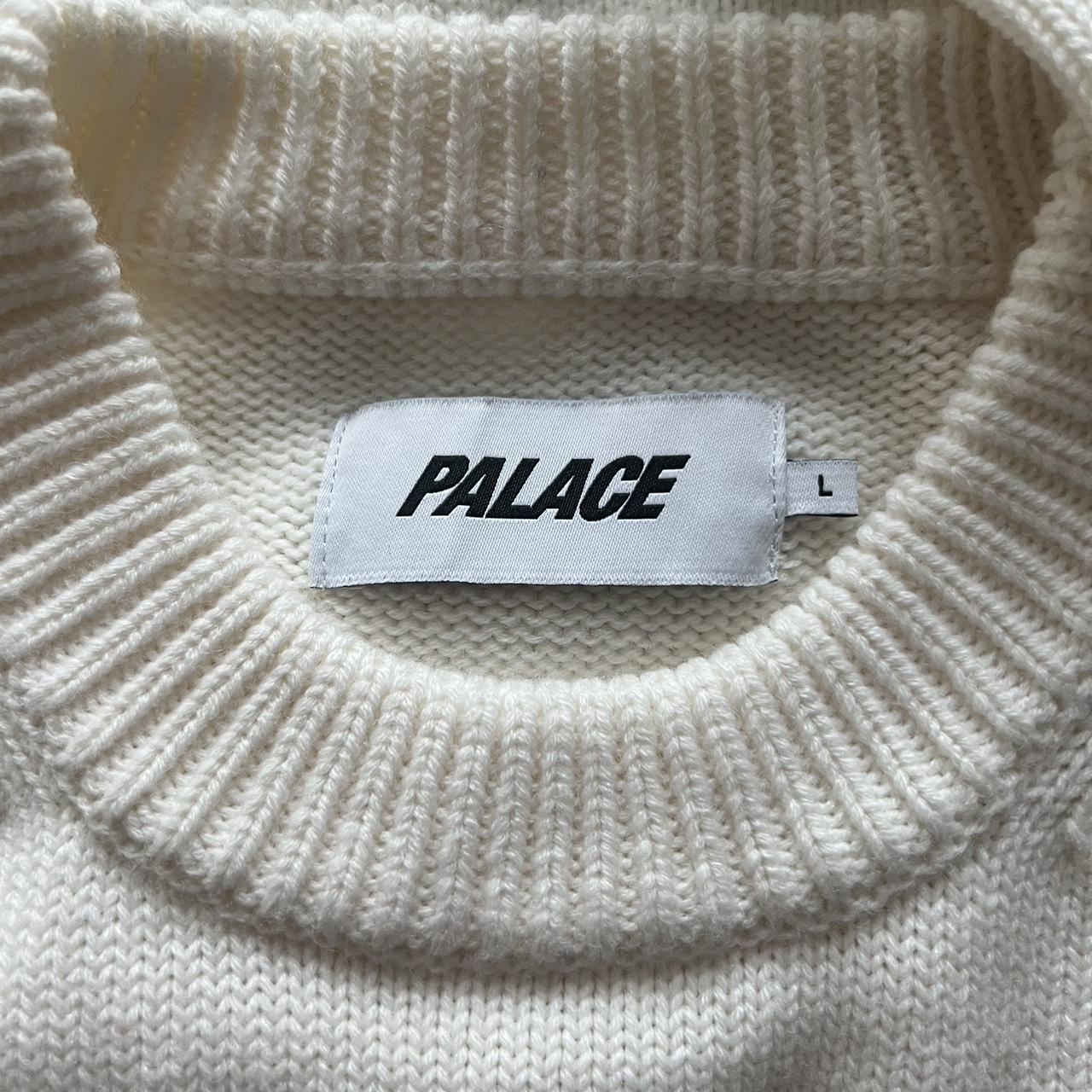 ＼半額SALE／ Palace Depop | - New Like (Cream) Knit Sweater Temptation トップス