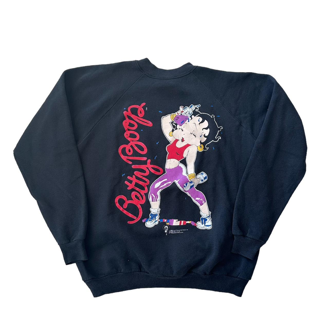 Vintage 90s Betty Boop cute sweatshirt Great... - Depop