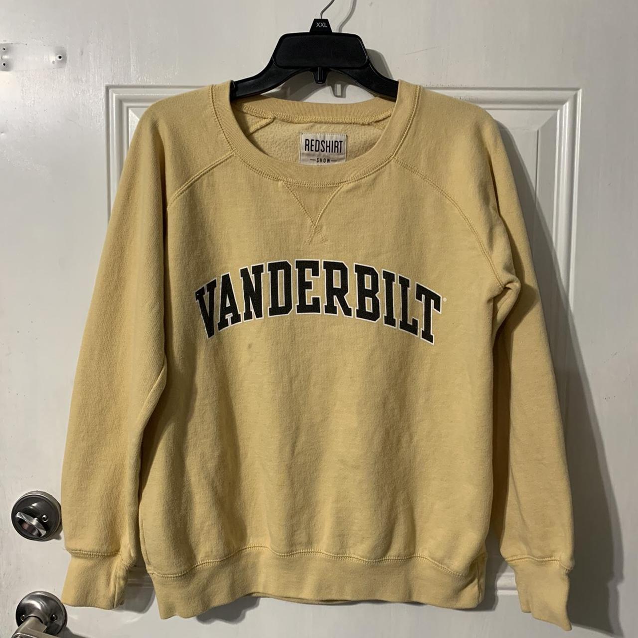 Yellow 2025 vanderbilt sweatshirt