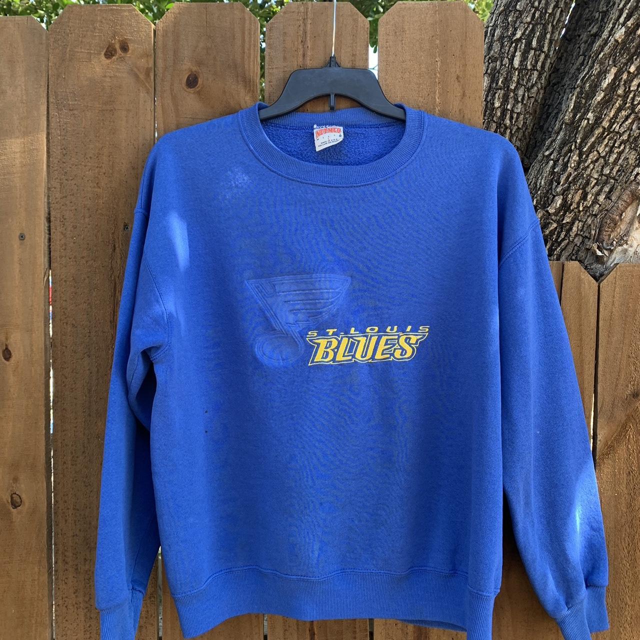 Vintage best sale blues sweatshirt