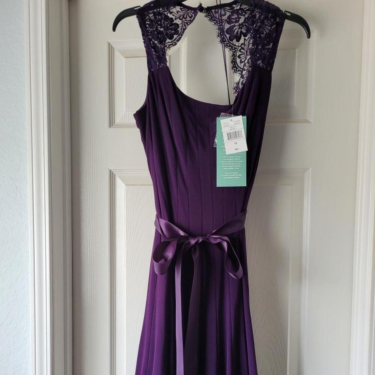 Jcpenney purple lace dress hotsell