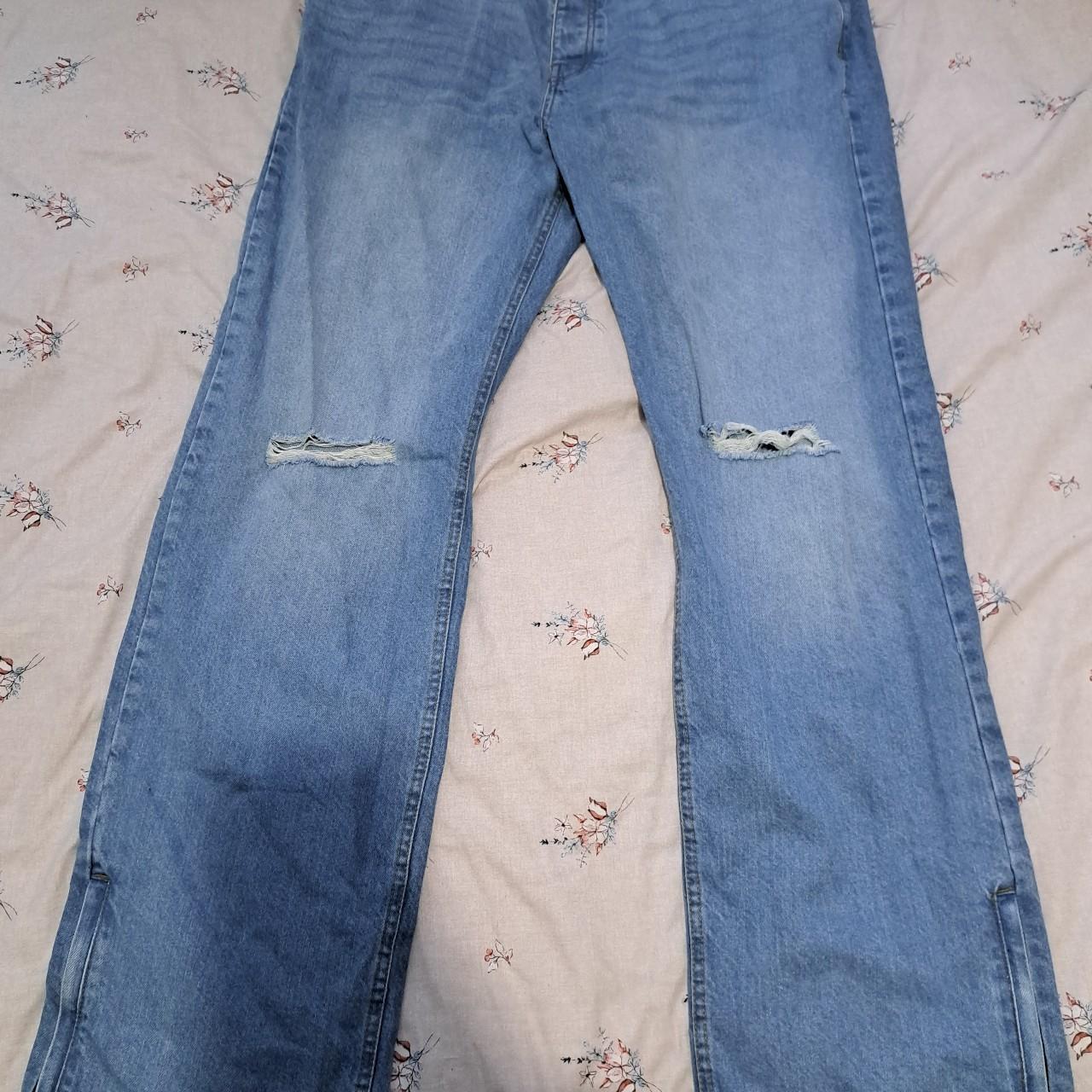 Size 38 best sale ripped jeans