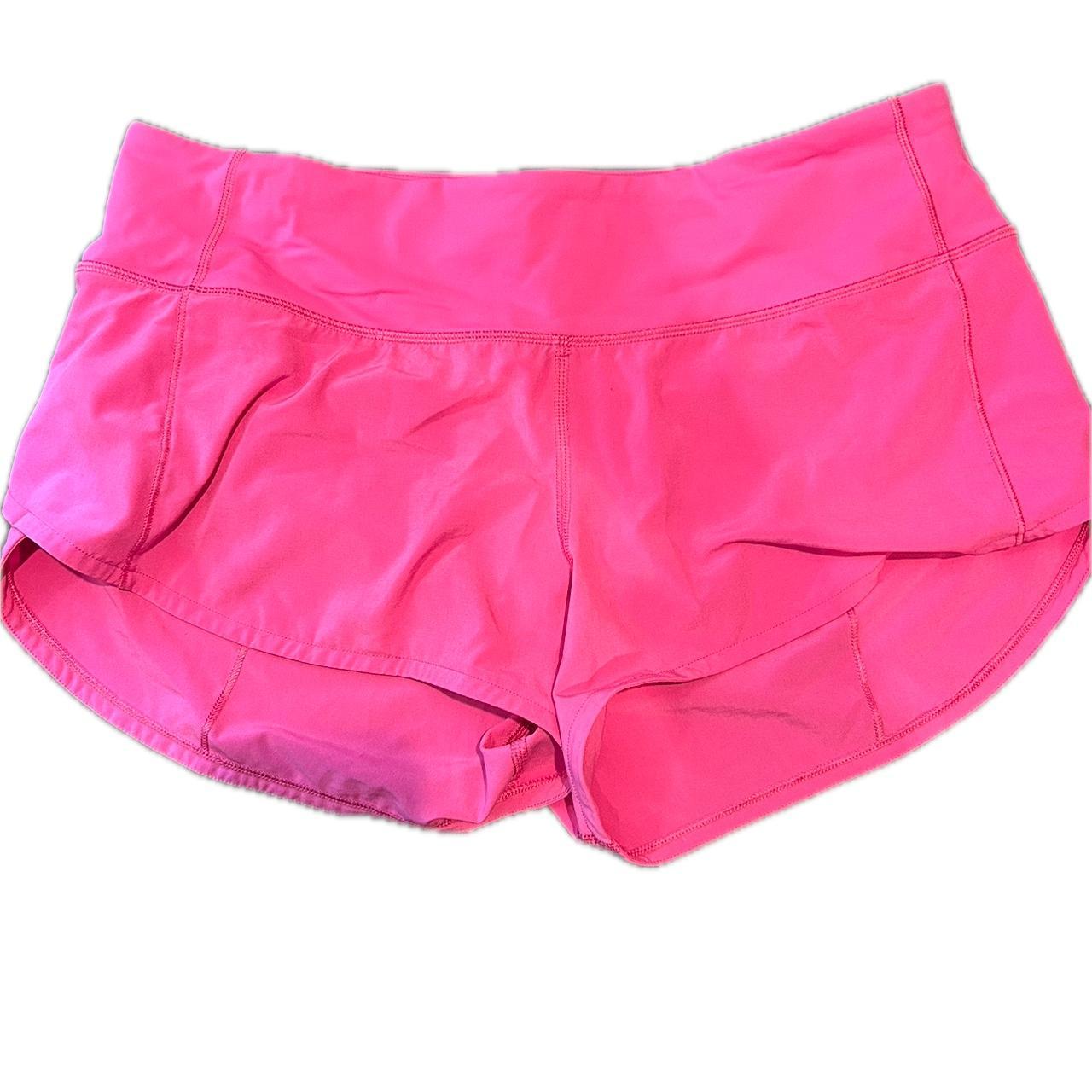 Lululemon Speed Up 2.5 Inch Inseam Size 6 Hot Pink... - Depop