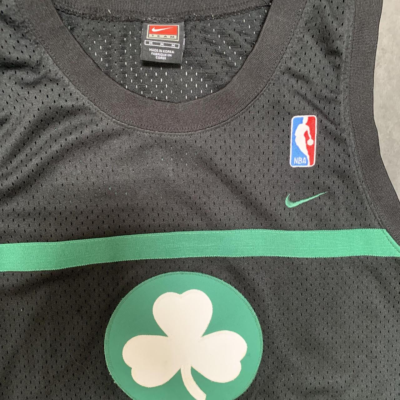 Vintage Nike Mn's Paul Pierce Boston Celtics Shamrock NBA Jersey Size M  Black