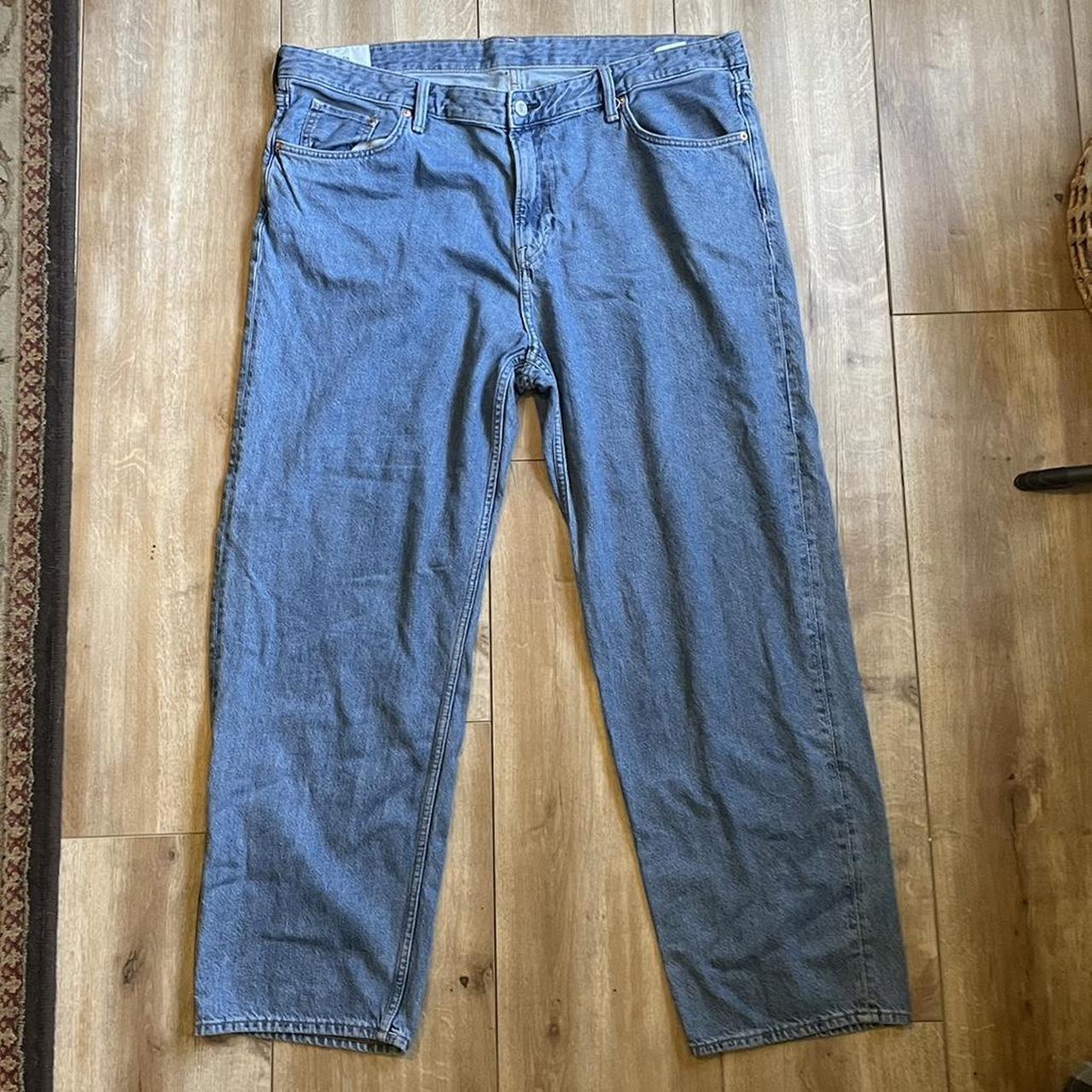 44/32 H&M loose fit baggy denim jeans Depop