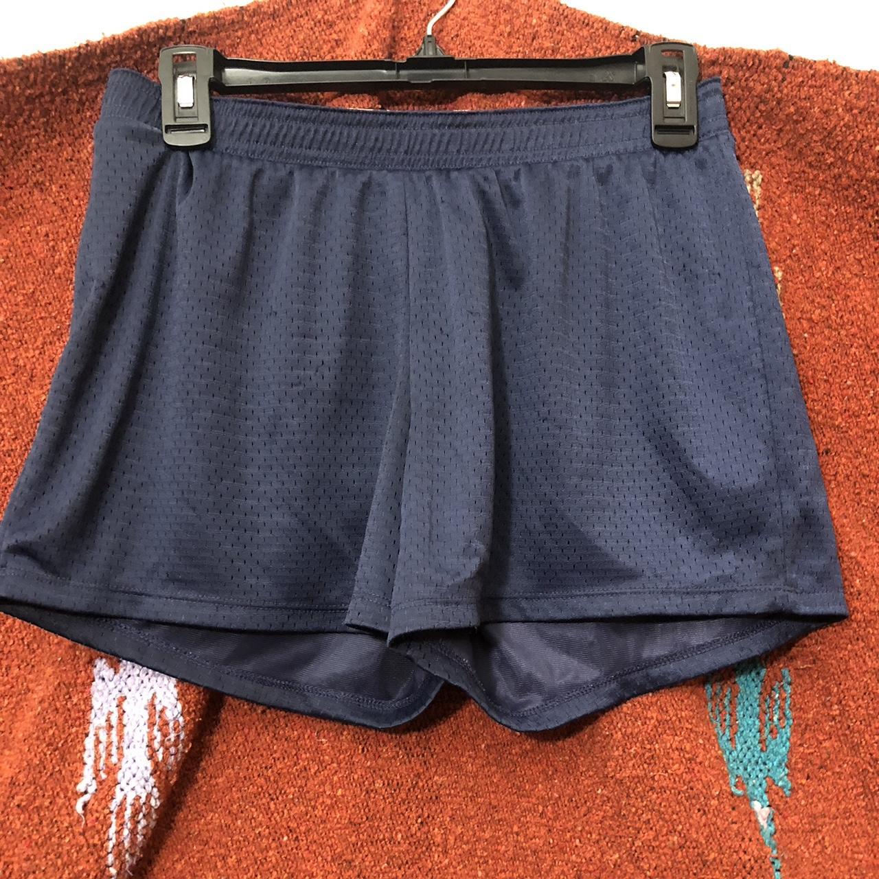 CHAMPION WOMENS NAVY BLUE GYM SHORTS 🍡Size: S Depop