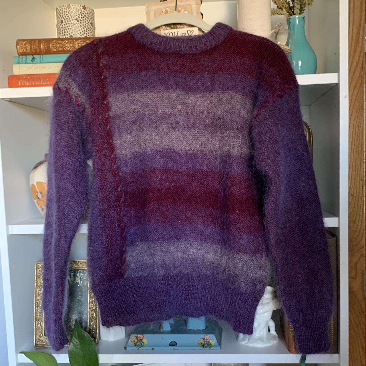 Christopher & Banks vintage mohair sweater🍇 Size:... - Depop