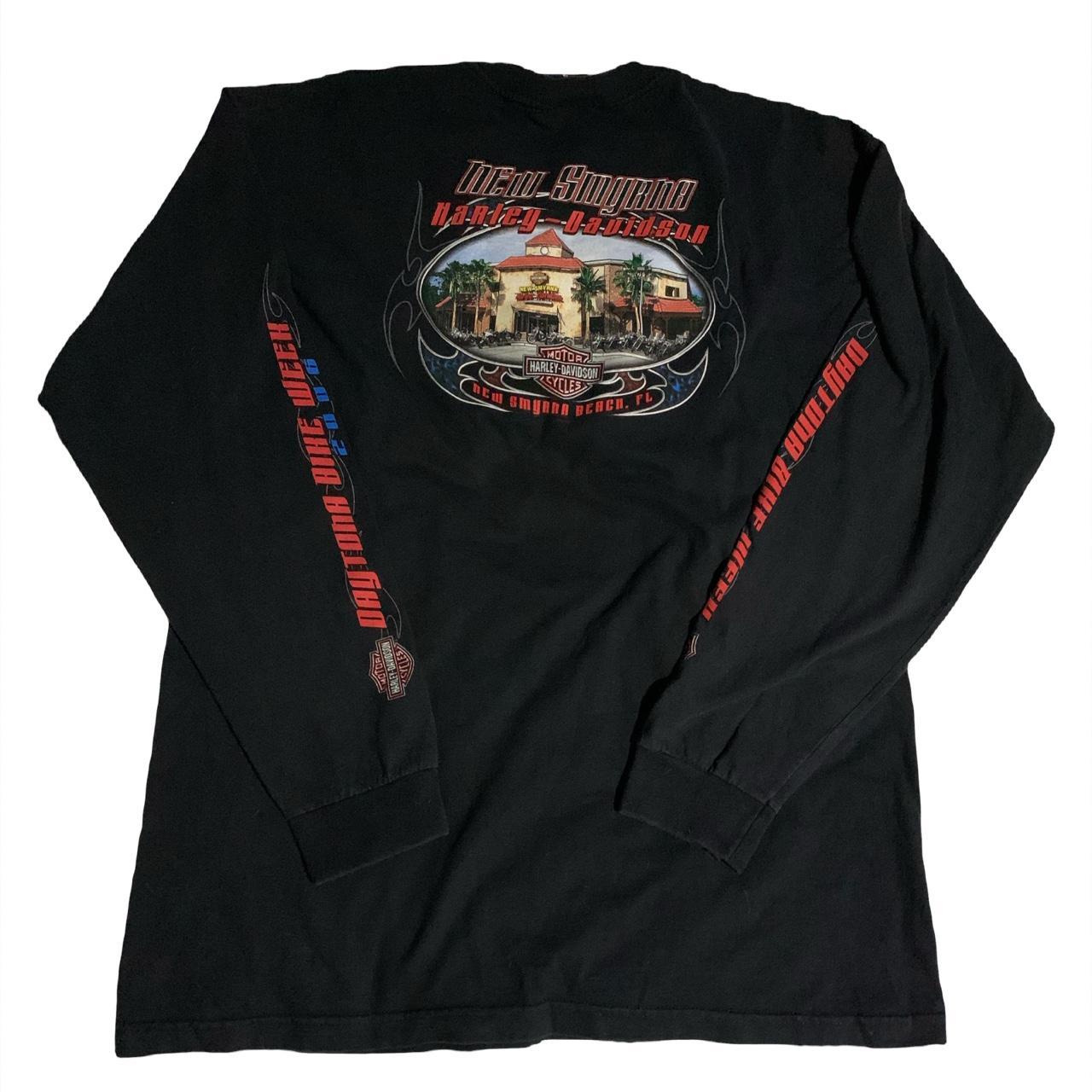 [🐊] Harley Davidson Daytona Sweater No Major... Depop