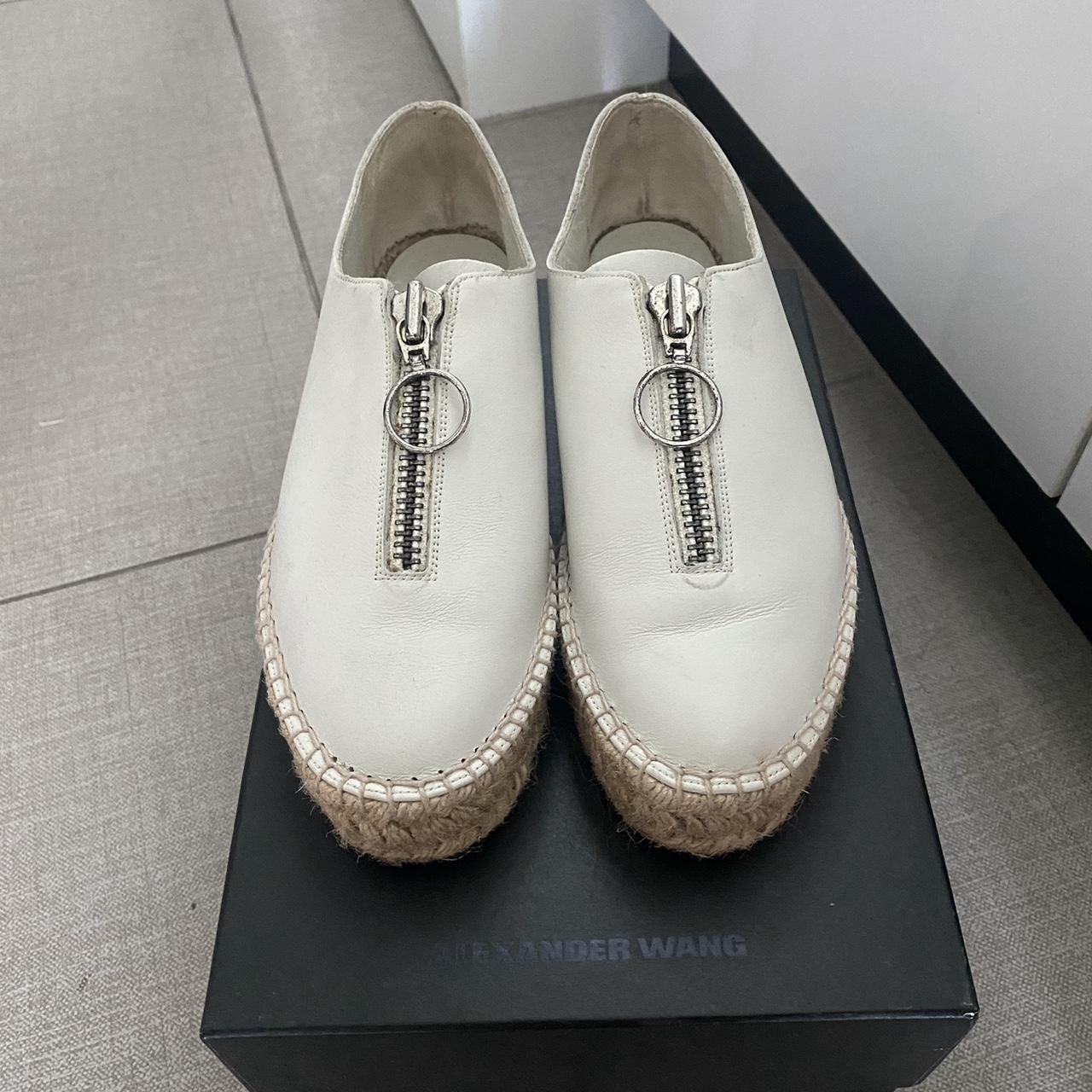 Alexander Wang Devon leather espadrilles. Size 36. Depop