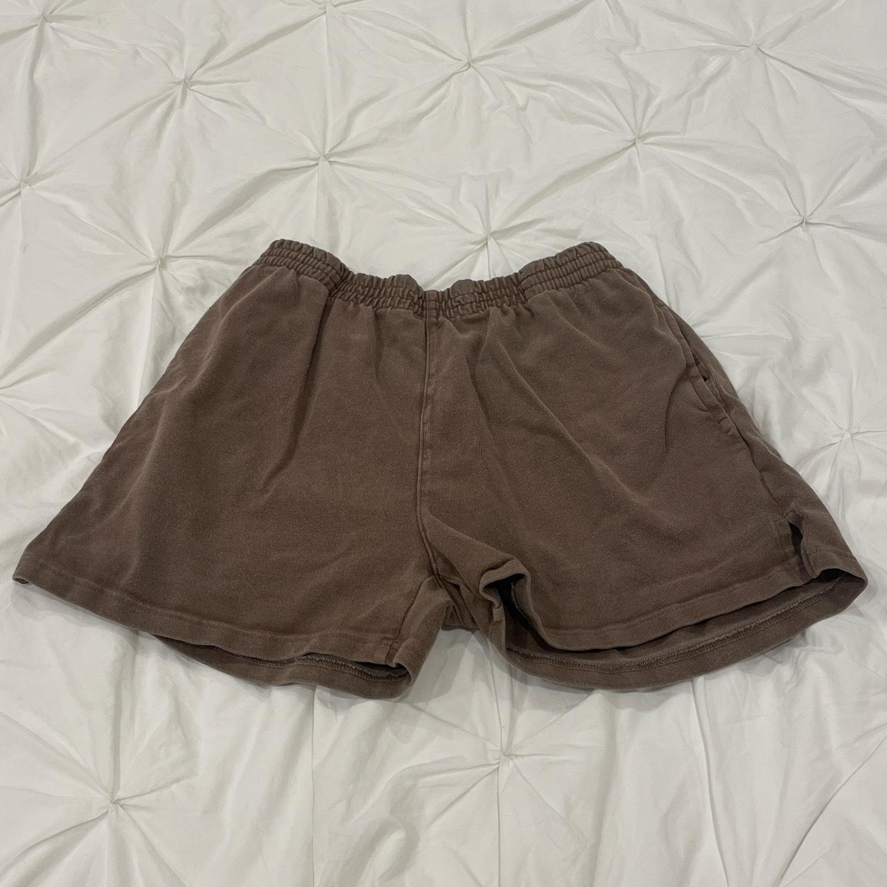 Brandy Melville brown shorts Great condition... Depop