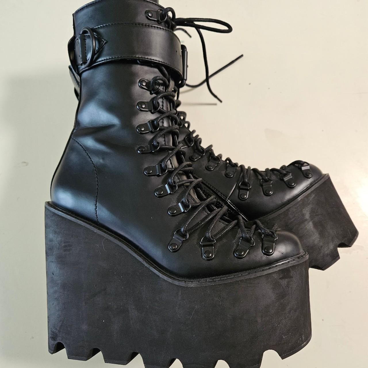 Dolls kill size 9 platform traitor boots! These are... Depop